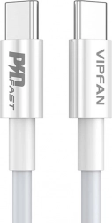 Kabel USB-C na USB-C Vipfan P02 1 m bel