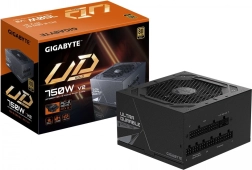 Gigabyte UD750GM PG5 V2 750 W napajalnik ATX 3.1, 80 Plus Gold, popolnoma modularen