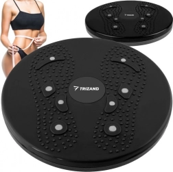 Trizand twister črn s masažnimi izboklinami in magneti