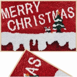 Božični predpražnik Merry Christmas 50 × 80 cm