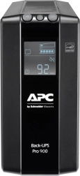 Zasilnik brezprekinitvenega napajanja APC Back-UPS Pro 900 VA z AVR in LCD, 6x C13