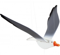 Lesena viseča dekoracija Galeb