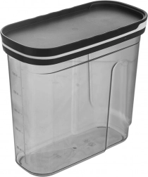 Posoda za suhe živila z dozirnikom GREY 1,8 l