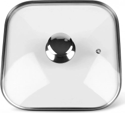 steklen pokrov kvadratne oblike grande 27 × 27 cm orion