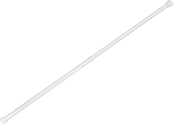 Teleskopska razporna palica 70–120 cm, aluminijasta, bela – 1 kos