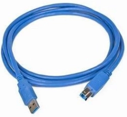 USB 3.0 kabel AB (AM–BM) 1,8 m moder