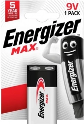 Alkalna baterija 9V ENERGIZER MAX
