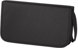 Etui za CD in DVD, 64 kosov, črno