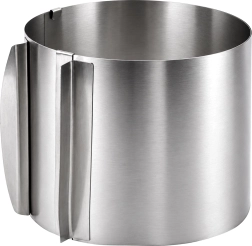 Adjustable pastry ring Zortiva 16–30 cm, height 15 cm