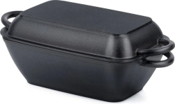 Litoželezna posoda 2v1 z pokrovom in žar ponevjo 3,5 l / 1,5 l