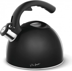 Čajnik Cuivre 3 l, črn s piščalko, za vse vrste štedilnikov