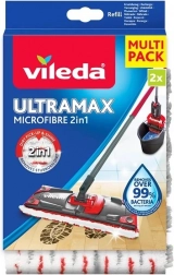 Nadomestna glava za mop Ultramax in Ultramat Turbo, 2 kosa