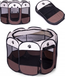 Zložljiva tekstilna ograja za pse in mačke PETSI