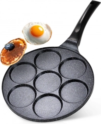 Granitna ponev za jajca s 7 odprtinami Basic Line 26 cm