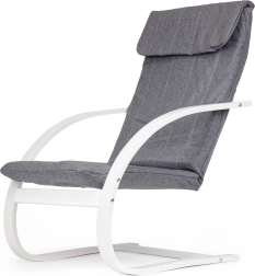 Finski gugalni lounge stol ModernHome za dnevno sobo