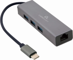 USB hub 3× USB 3.0 z gigabitno omrežno kartico