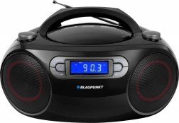 Prenosni boombox s FM, CD/MP3, USB, AUX, uro in budilko