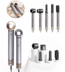 Multifunkcijski sušilnik in styler 5-v-1 z ionizacijo in hladnim zrakom, 1300 W