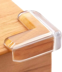 Silikonski zaščitniki za vogale L, 4 kosi