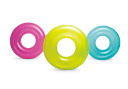 Napenljiv plavalni obroč 76 cm INTEX