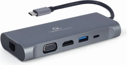 Adapter USB-C Razdelilnik USB-C PD GbE VGA HDMI 3xUSB 3.1 zvočna kartica
