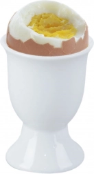 Beli porcelanasti podstavek za jajce Mona