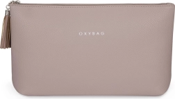 Potovalna kozmetična torbica Elegance Maxi mocca (umetno usnje), 30 × 19 × 8 cm