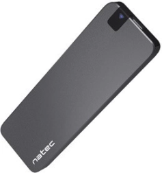Aluminijasto zunanje ohišje za SSD M.2 NVMe NATEC rhino z USB‑C 3.2 Gen 2 (10 Gb/s)
