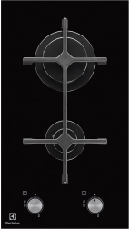 Plinska steklena kuhalna plošča Electrolux 30 cm