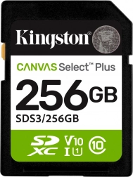 Pomnilniška kartica SD 256GB Canvas Select Plus Gen3 150MB/s