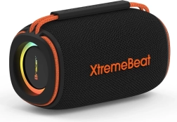 Brezžični zvočnik Tracer XtremeBeat Mid TWS z RGB osvetlitvijo – črn