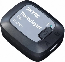 Bluetooth temperaturni podatkovni zapisovalnik SkyRC Thermologger Duo