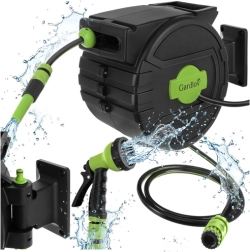 Automatic wall-mounted garden hose reel 20 m GARDLOV