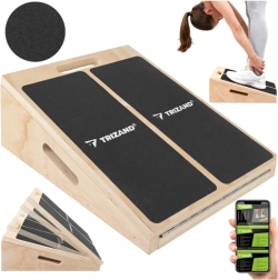 Lesena poševna deska za raztezanje meč TRIZAND