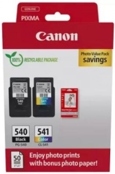 Večpaket Canon PG-540/CL-541 s fotografskim papirjem