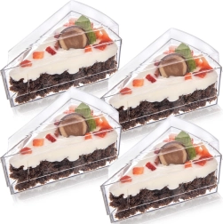 Dessert and snack cups with lids 160 ml, 4 pcs