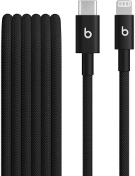 Kabel BEATS USB‑C na Lightning 1,5 m, tkan – črn