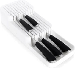 Bel organizator za nože v predalu 39 × 14,5 × 7,5 cm VILDE
