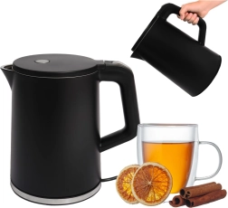 Potovalni grelnik vode 1,2 l 1500 W črn