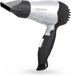 Sušilnik za lase srebrno-črn