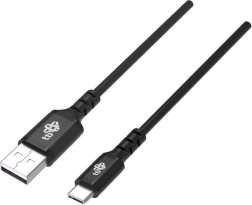 USB‑C kabel 1,5 m, silikonski, črn