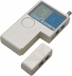 Tester kablov 4 v 1 za RJ11/RJ45/USB/BNC