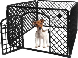 Plastičen izpust za hišne ljubljenčke 90 × 90 × 60 cm