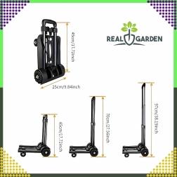 Zložljiv transportni voziček s teleskopsko ročico 40 kg