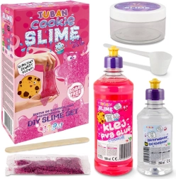 Velik komplet Slime XL Piškotek rožnat