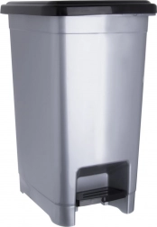 Ozek koš za odpadke iz plastike s pedalom 10 l Orion