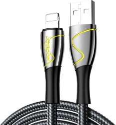 USB kabel za Lightning Joyroom 2,4A 2 m črn