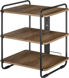 Slogovna tridelna omarica s policami