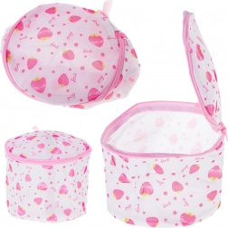 Mrežasta pralna vrečka za spodnje perilo z vzorcem jagod