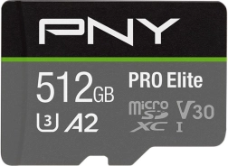 Pomnilniška kartica Elite 512GB MicroSDXC P-SDUX512U3100PRO-GE